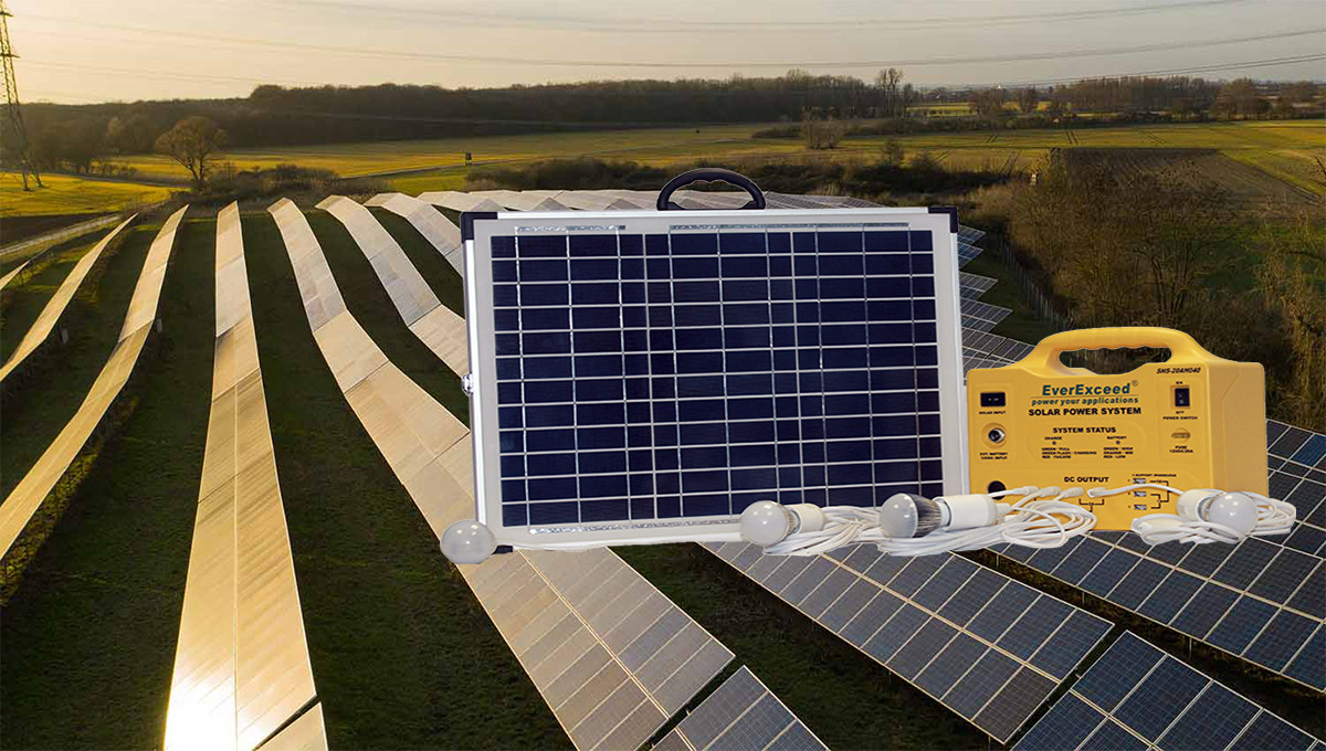 Kit Solar Portatil Panel 